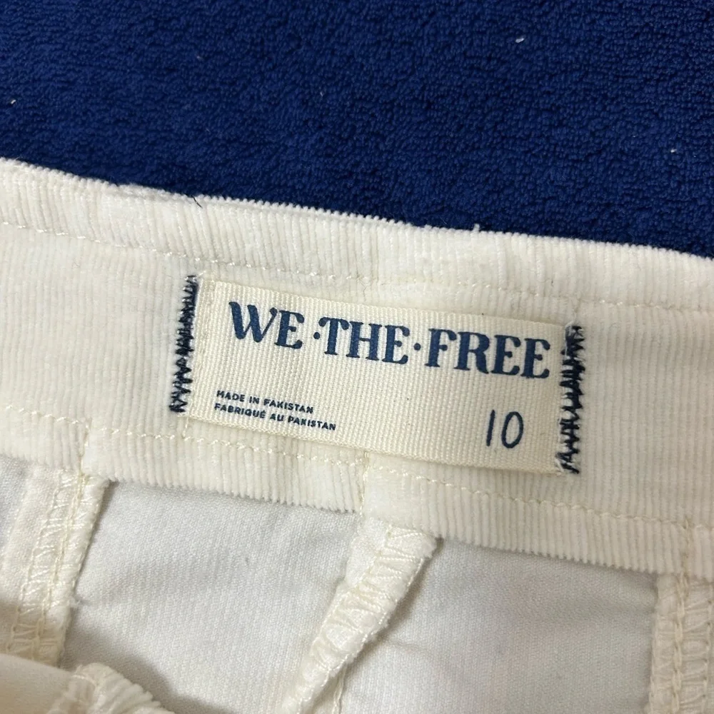 We The Free (Free People ) Ivory Zippered Skirt